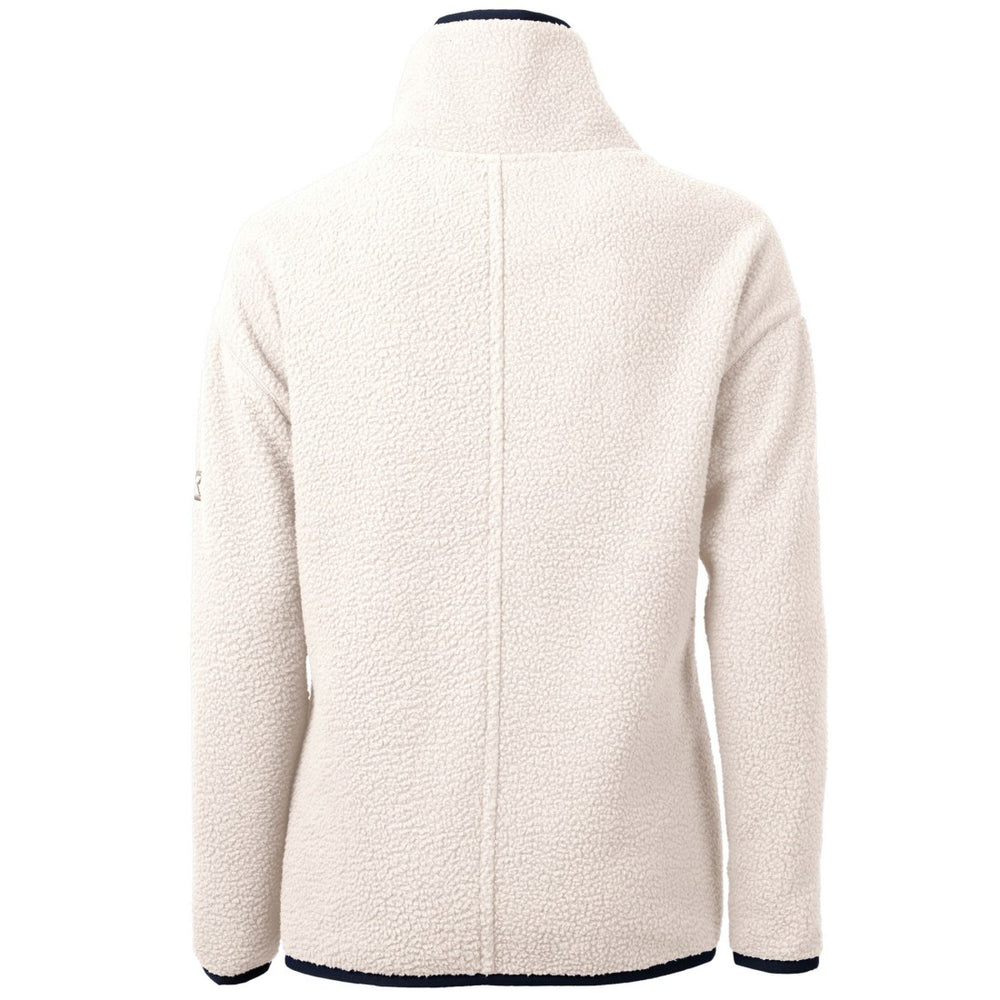 Tennessee Titans Cutter & Buck Women's Americana Cascade Eco Sherpa Fleece Half-Zip Pullover Jacket - Cream outlet