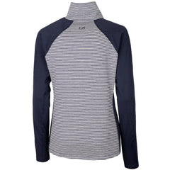 New York Giants Cutter & Buck Women's Forge Tonal Half-Zip Top - Navy for sale