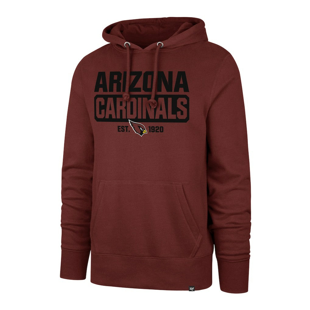 Arizona Cardinals '47 Box Out Headline Pullover Hoodie - Cardinal sale