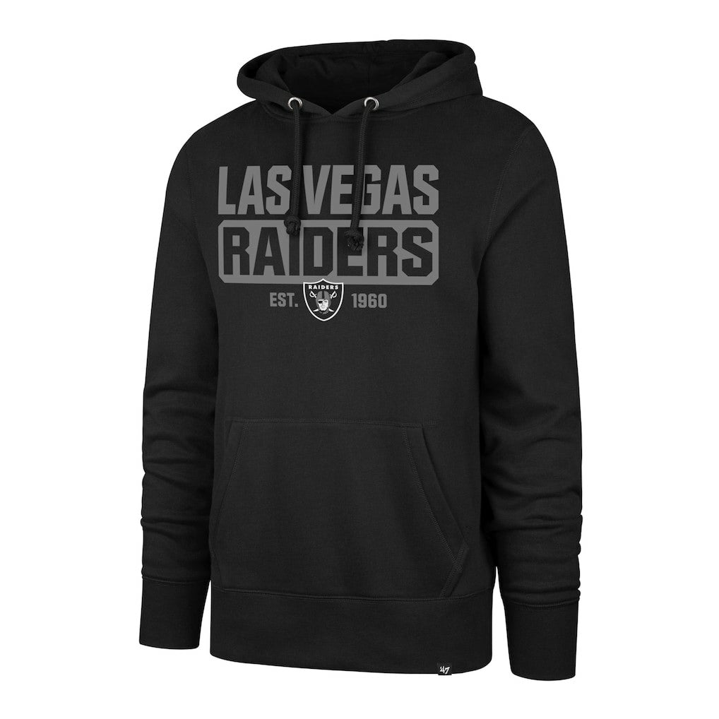 Las Vegas Raiders '47 Box Out Headline Pullover Hoodie - Black online