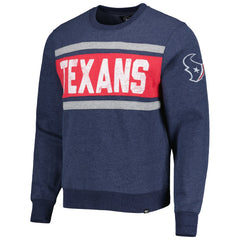 Houston Texans '47 Bypass Tribeca Pullover Sweatshirt - Heather Navy discount