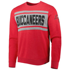 Tampa Bay Buccaneers '47 Bypass Tribeca Pullover Sweatshirt - Heathered Red outlet