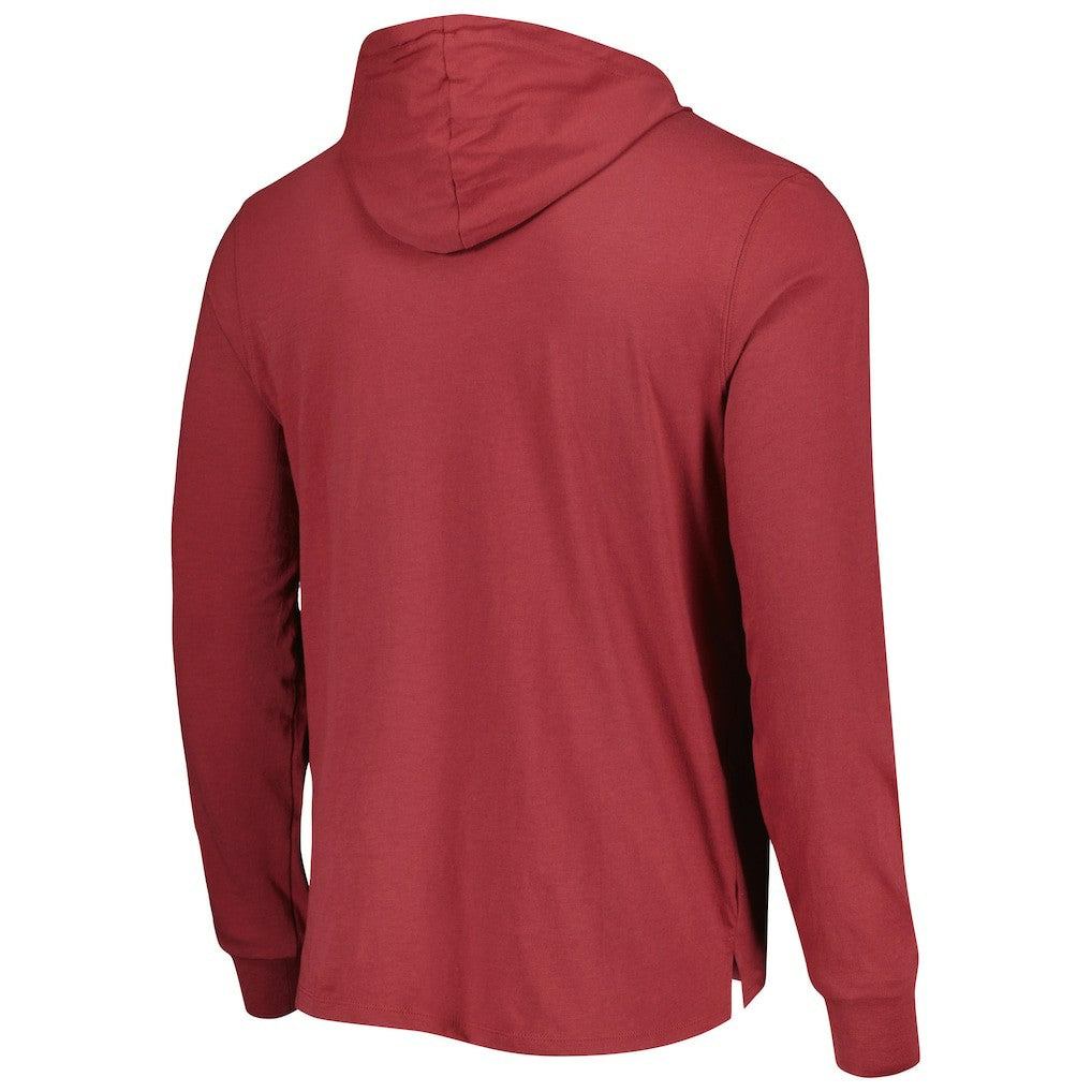 Arizona Cardinals '47 Field Franklin Hooded Long Sleeve T-Shirt - Cardinal discount