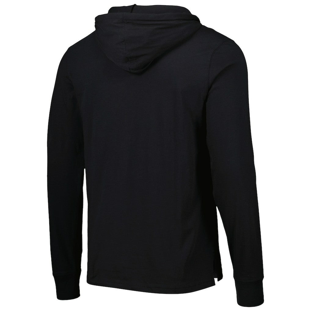 New Orleans Saints '47 Field Franklin Hooded Long Sleeve T-Shirt - Black for sale