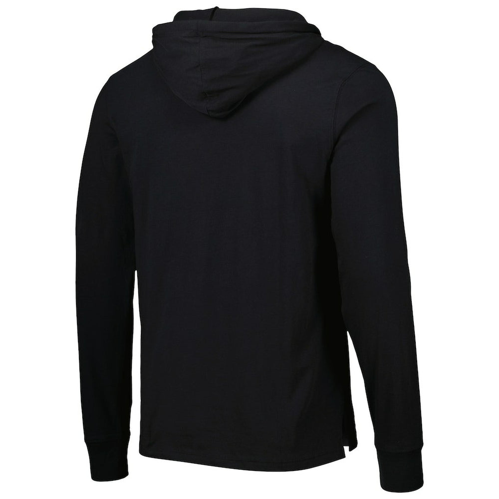 New Orleans Saints '47 Field Franklin Hooded Long Sleeve T-Shirt - Black for sale