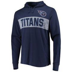 Tennessee Titans '47 Field Franklin Hooded Long Sleeve T-Shirt - Navy online