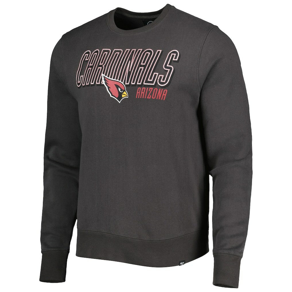 Arizona Cardinals '47 Locked In Headline Pullover Sweatshirt - Charcoal cheap