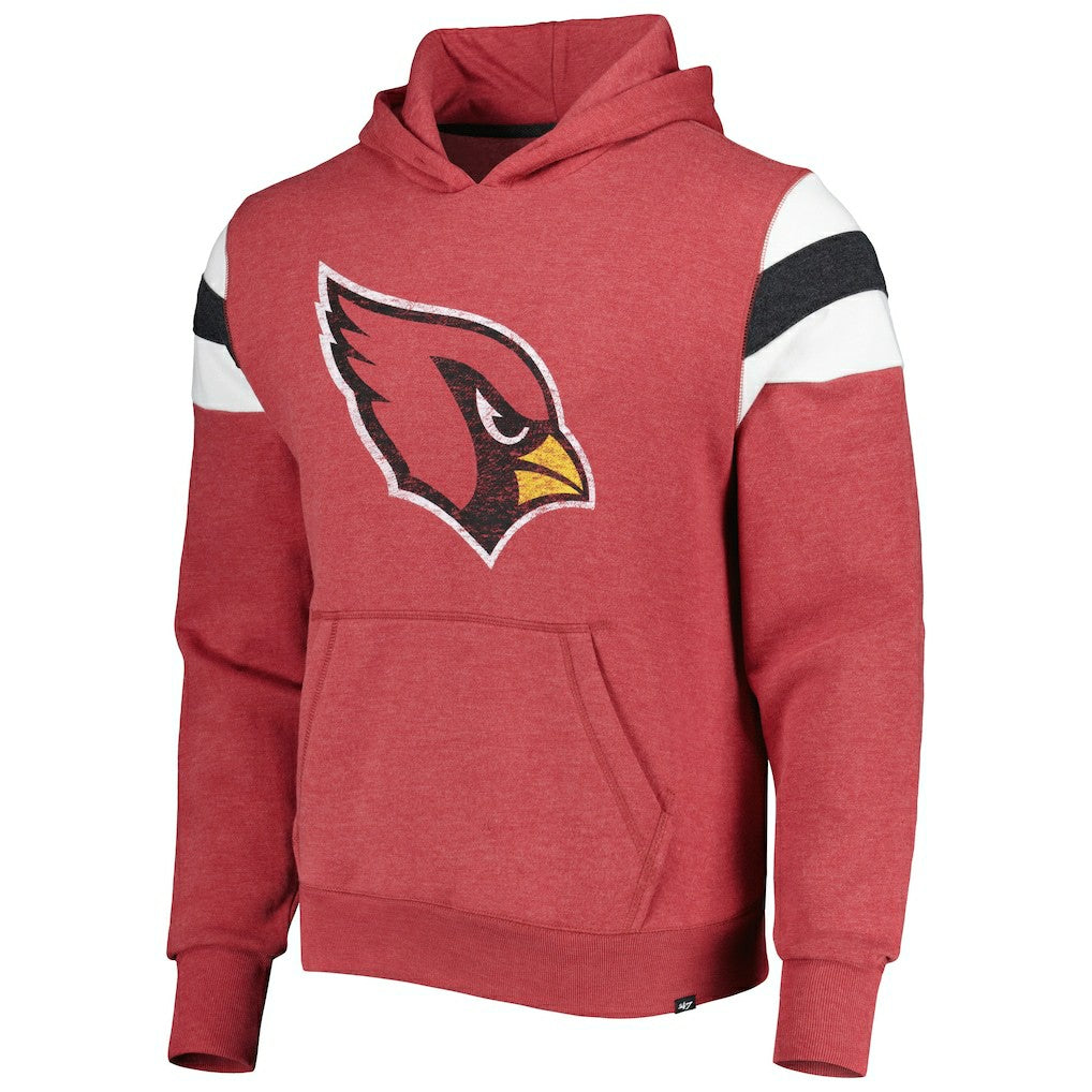 Arizona Cardinals '47 Premier Nico Pullover Hoodie - Heathered Cardinal online