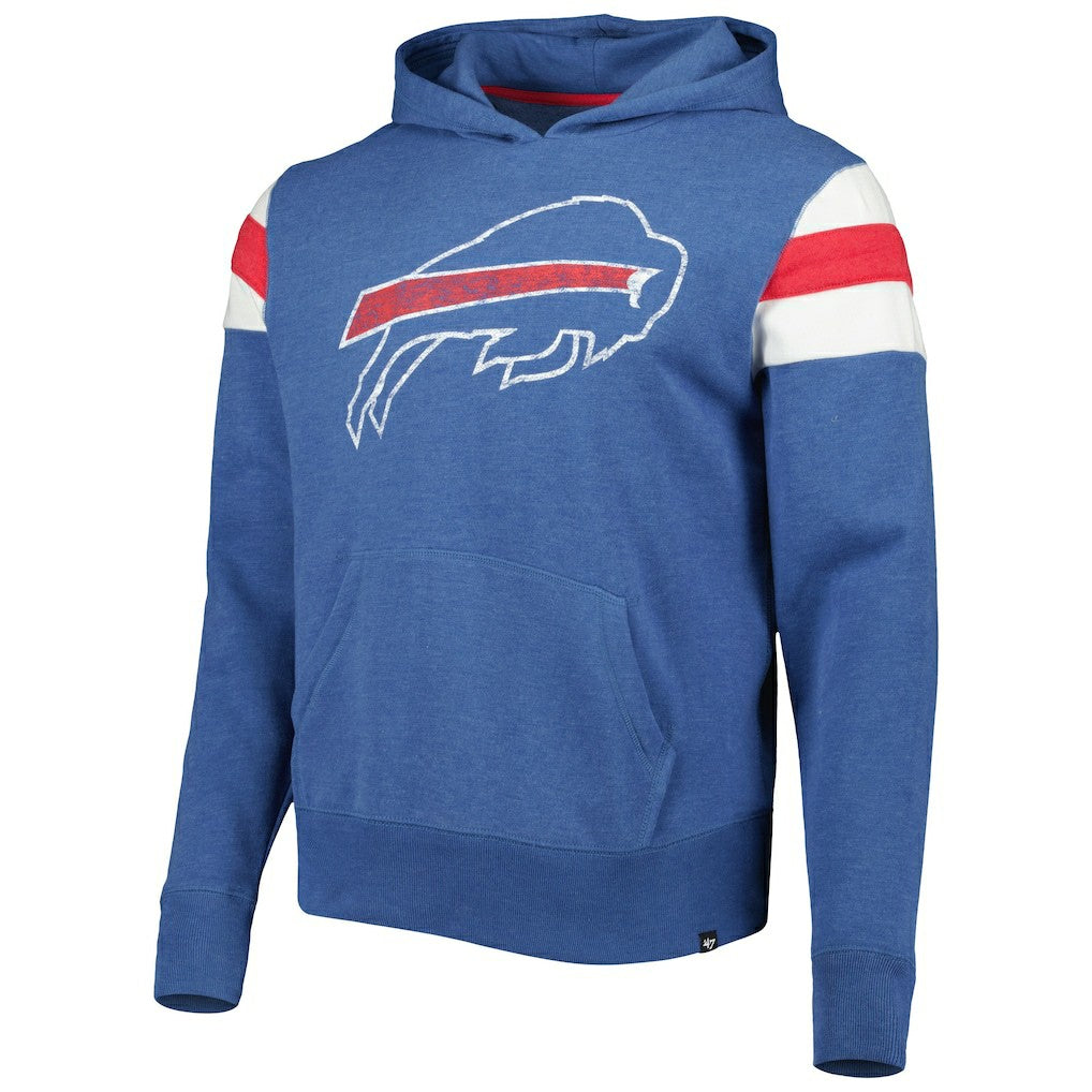 Buffalo Bills '47 Premier Nico Pullover Hoodie - Heathered Royal discount