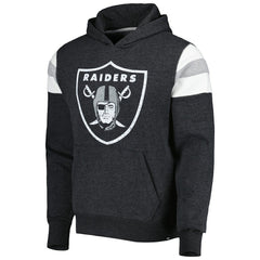 Las Vegas Raiders '47 Premier Nico Pullover Hoodie - Heathered Black sale