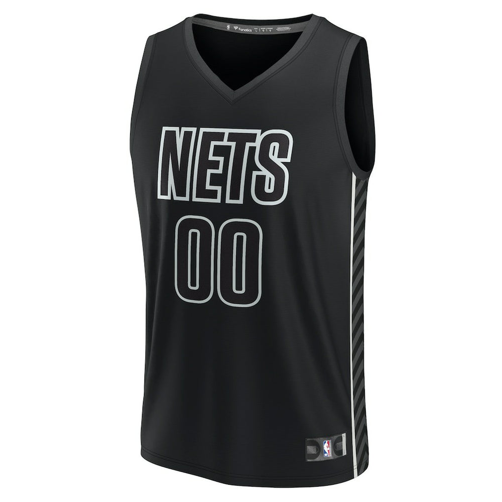 Brooklyn Nets Custom Fast Break Jersey - Statement Edition - Black | Fanatics shop