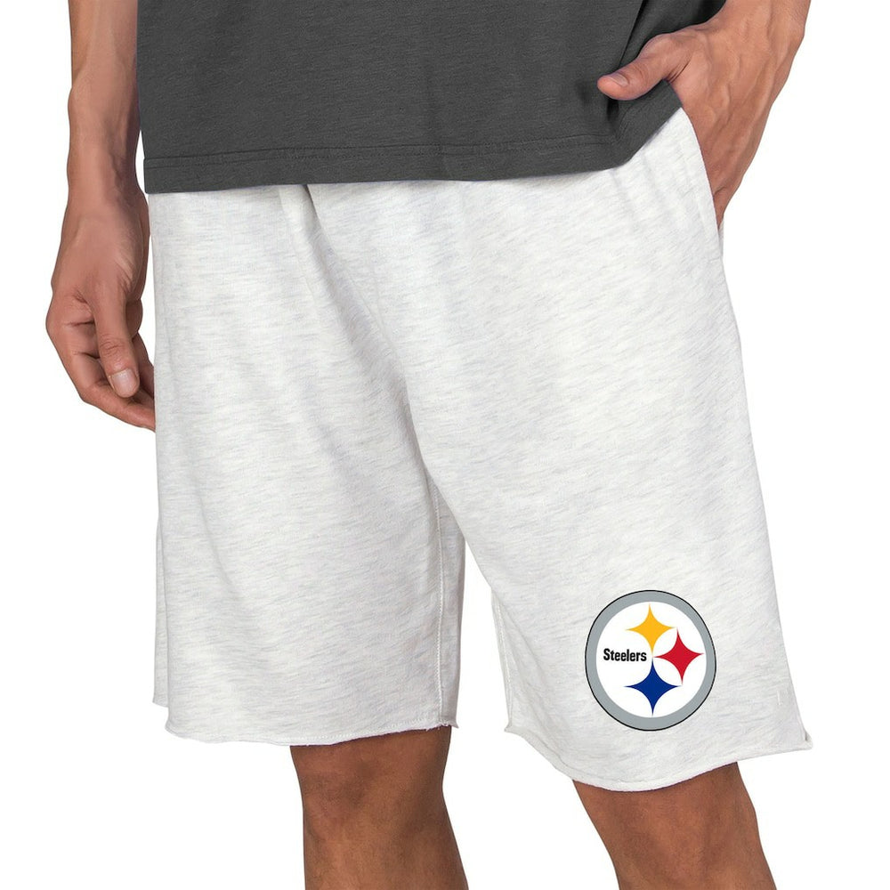 Pittsburgh Steelers Concepts Sport Mainstream Terry Shorts - Oatmeal cheap