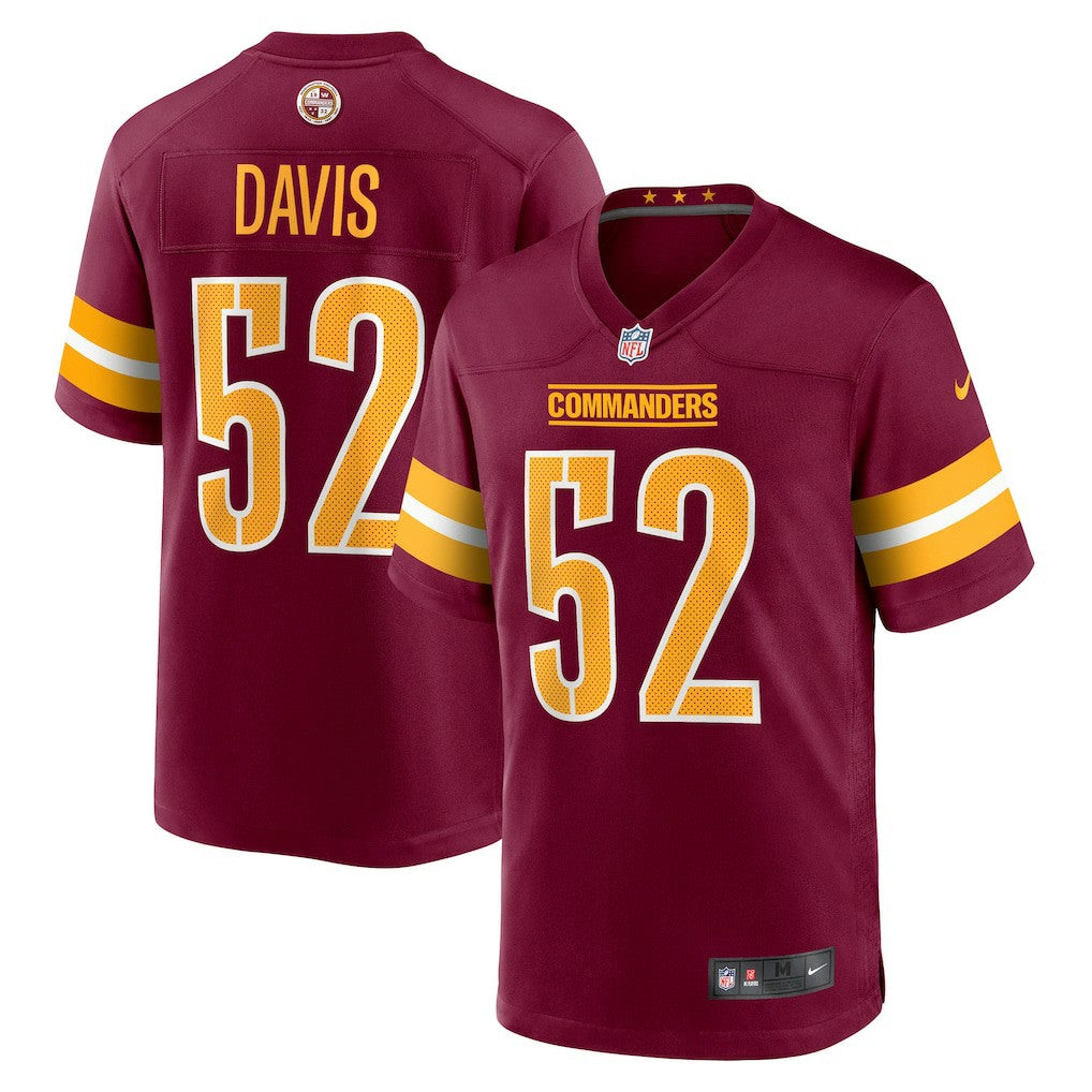 Jamin Davis Washington Commanders Player Game Jersey - Burgundy | Nike outlet
