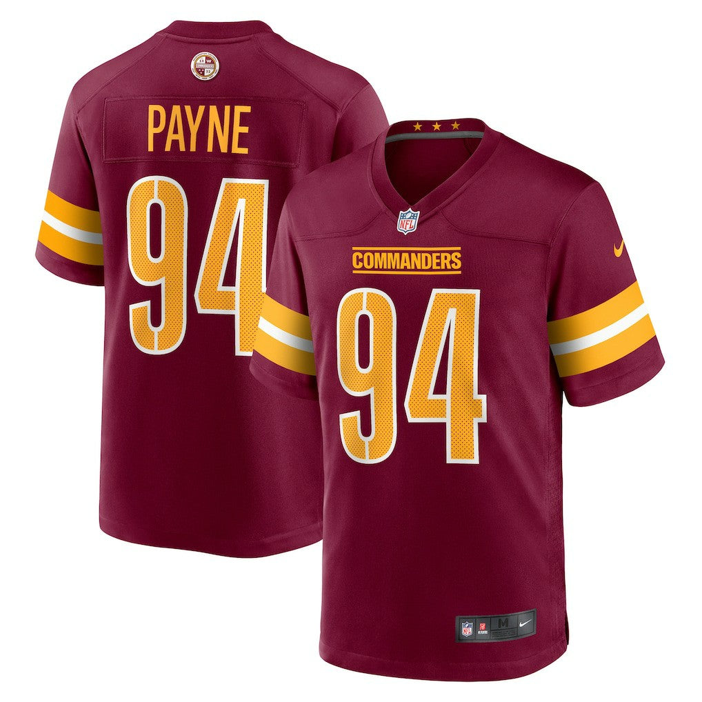 Daron Payne Washington Commanders Player Game Jersey - Burgundy | Nike discount