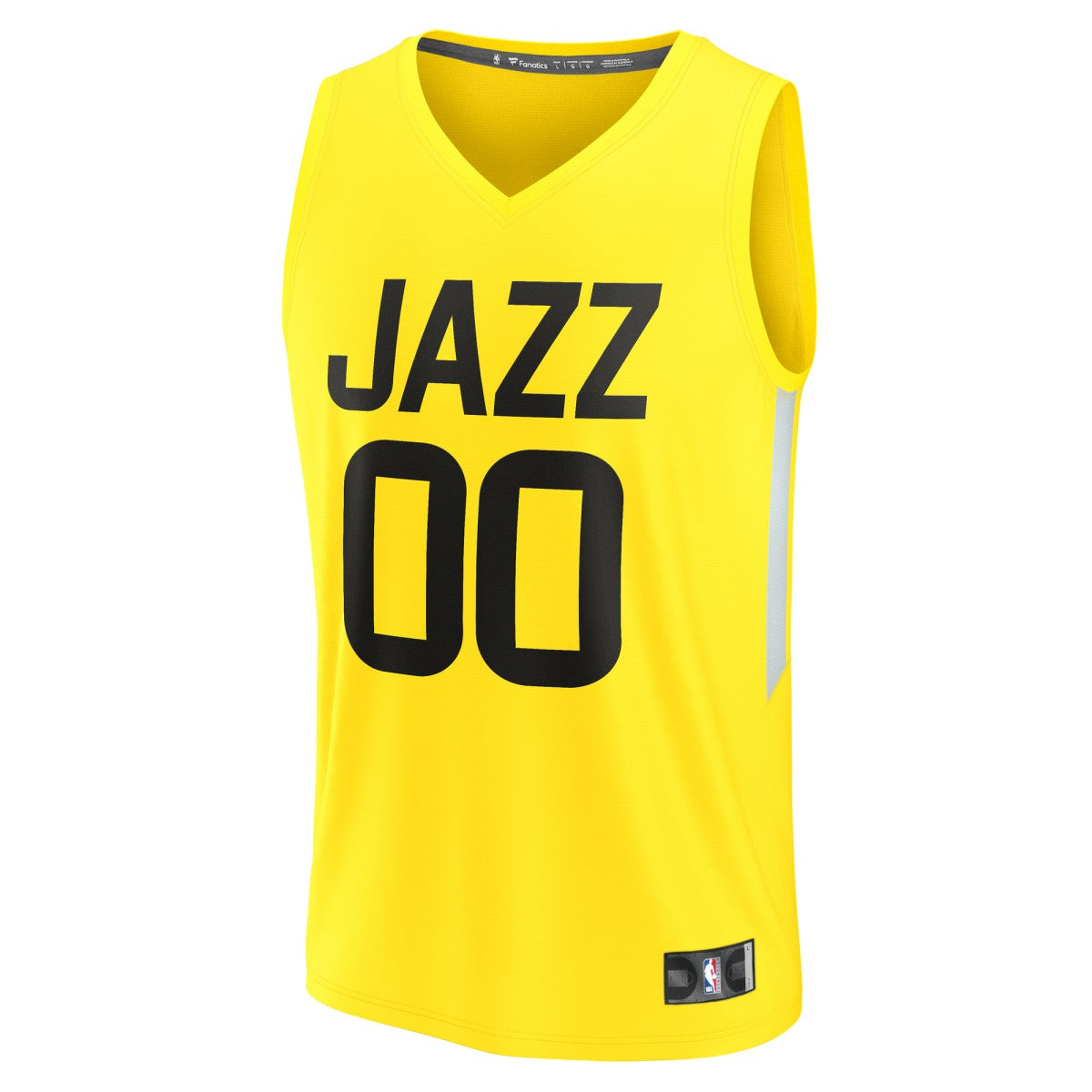 Utah Jazz Youth Fast Break Replica Custom Jersey - Icon Edition - Yellow | Fanatics discount