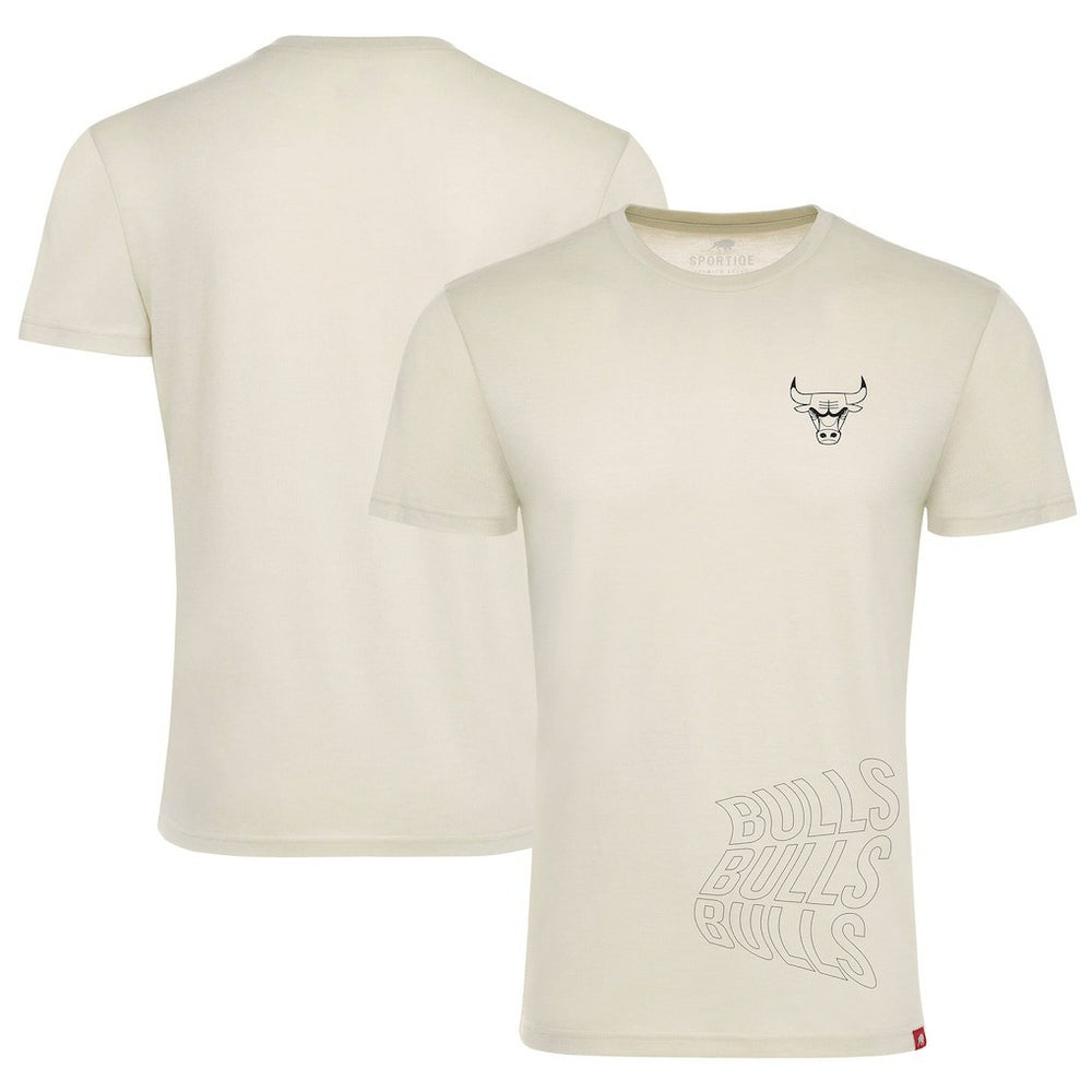 Chicago Bulls Sportiqe Unisex 1966 Collection Comfy Tri-Blend T-Shirt sale - Cream on sale