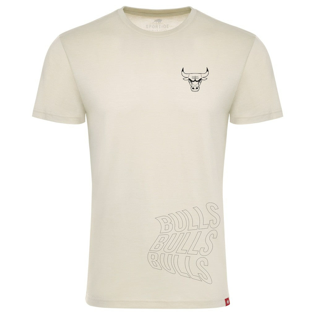 Chicago Bulls Sportiqe Unisex 1966 Collection Comfy Tri-Blend T-Shirt sale - Cream on sale