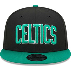 Boston Celtics Jersey Hook Statement Edition 9FIFTY Snapback Hat - Black/Green | New Era for sale