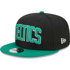 Boston Celtics Jersey Hook Statement Edition 9FIFTY Snapback Hat - Black/Green | New Era for sale