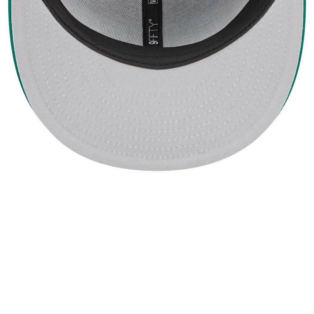 Boston Celtics Jersey Hook Statement Edition 9FIFTY Snapback Hat - Black/Green | New Era for sale