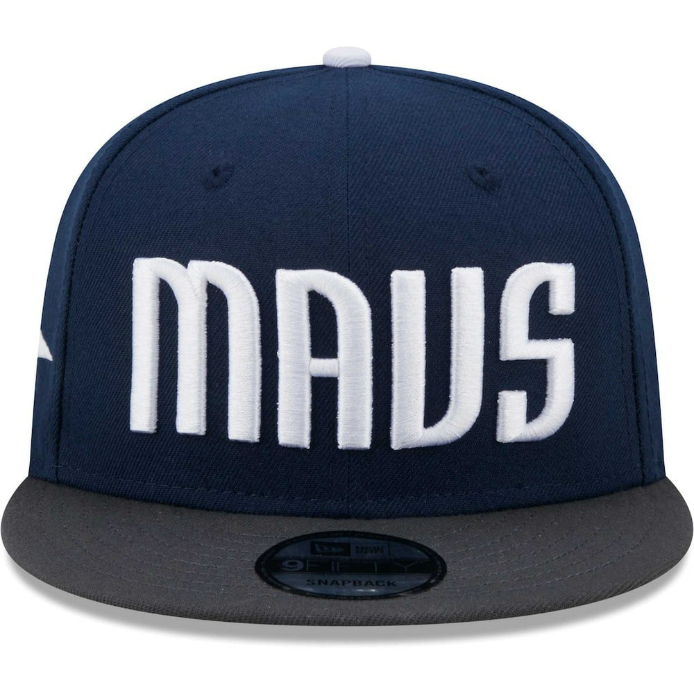 Dallas Mavericks Jersey Hook Statement Edition 9FIFTY Snapback Hat sale - Navy/Gray | New Era shop