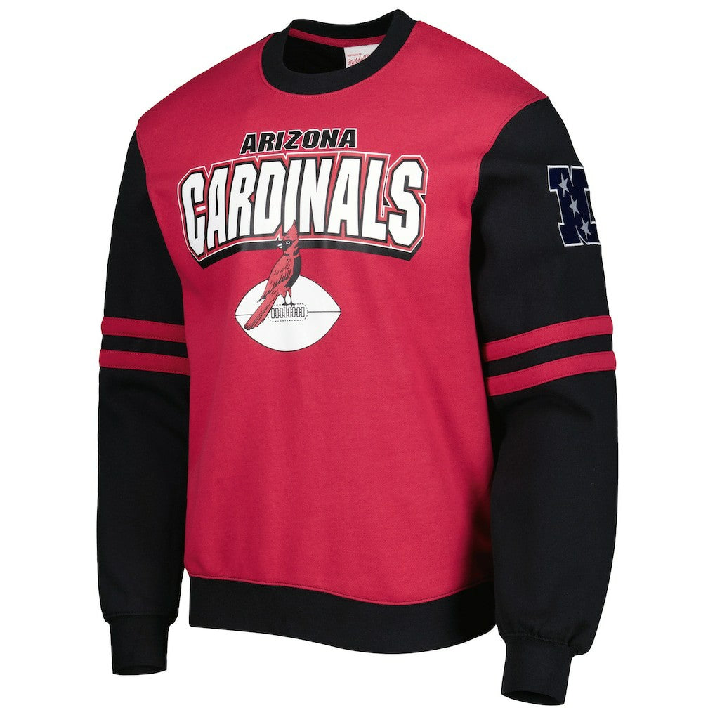 Arizona Cardinals All Over 2.0 Pullover Sweatshirt - Cardinal discount