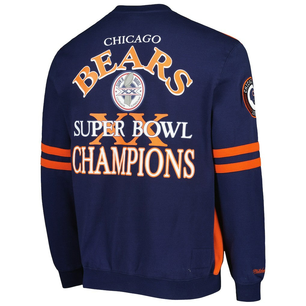 Chicago Bears All Over 2.0 Pullover Sweatshirt - Orange outlet