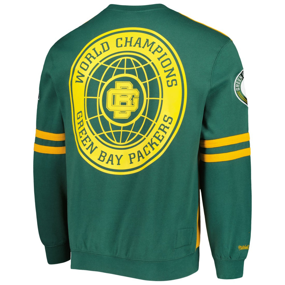 Green Bay Packers All Over 2.0 Pullover Sweatshirt - Gold outlet