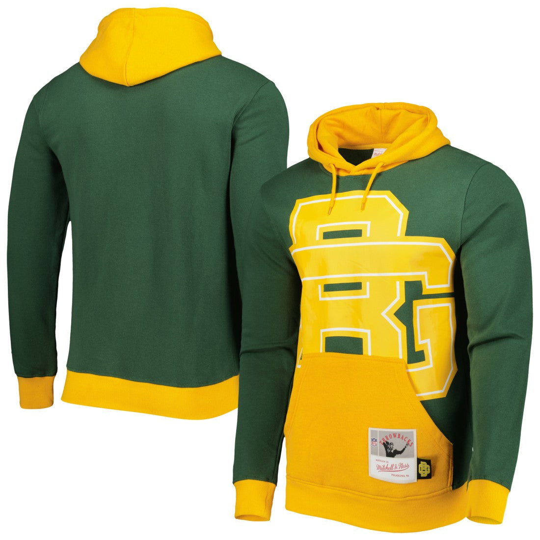 Green Bay Packers Big Face 5.0 Pullover Hoodie - Green cheap