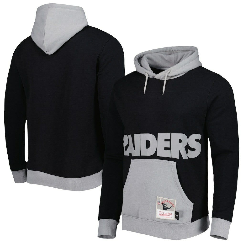 Las Vegas Raiders Big Face 5.0 Pullover Hoodie - Black outlet