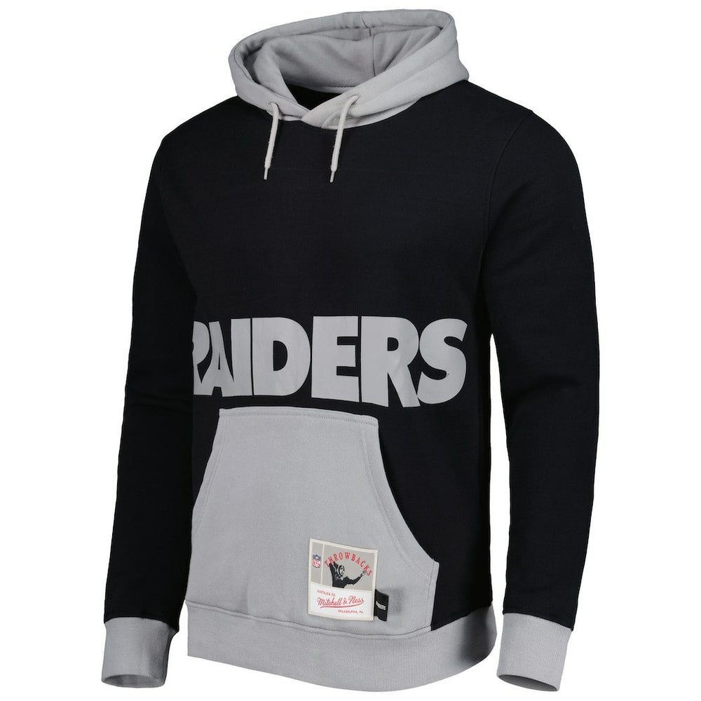 Las Vegas Raiders Big Face 5.0 Pullover Hoodie - Black outlet