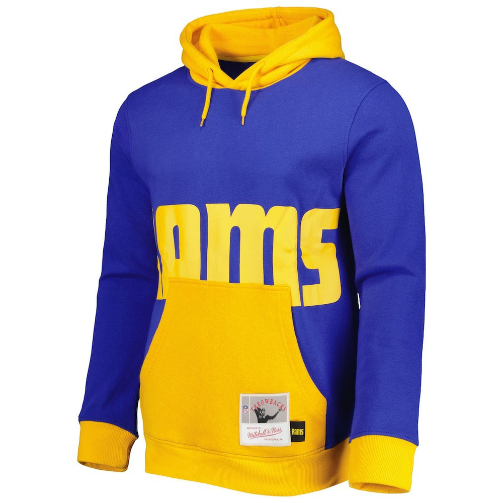 Los Angeles Rams Big Face 5.0 Pullover Hoodie - Royal discount