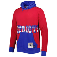 New England Patriots Big Face 5.0 Pullover Hoodie - Red sale