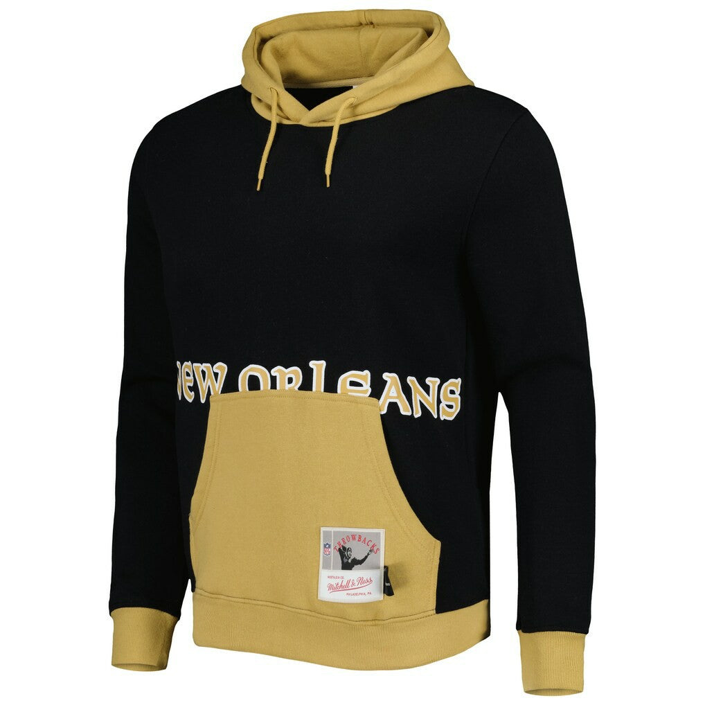 New Orleans Saints Big Face 5.0 Pullover Hoodie - Black cheap