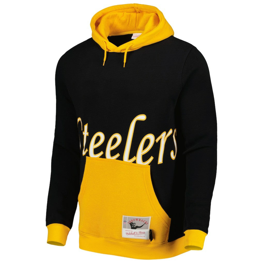 Pittsburgh Steelers Big Face 5.0 Pullover Hoodie - Black cheap