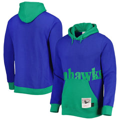 Seattle Seahawks Big Face 5.0 Pullover Hoodie - Royal discount