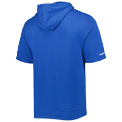 Los Angeles Rams Washed Short Sleeve Pullover Hoodie - Royal discount