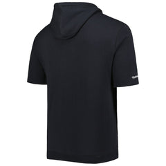 Las Vegas Raiders Washed Short Sleeve Pullover Hoodie - Black sale
