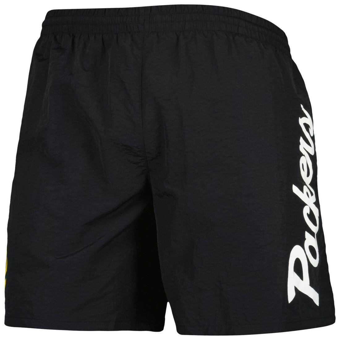 Green Bay Packers Team Essentials Nylon Shorts - Black discount