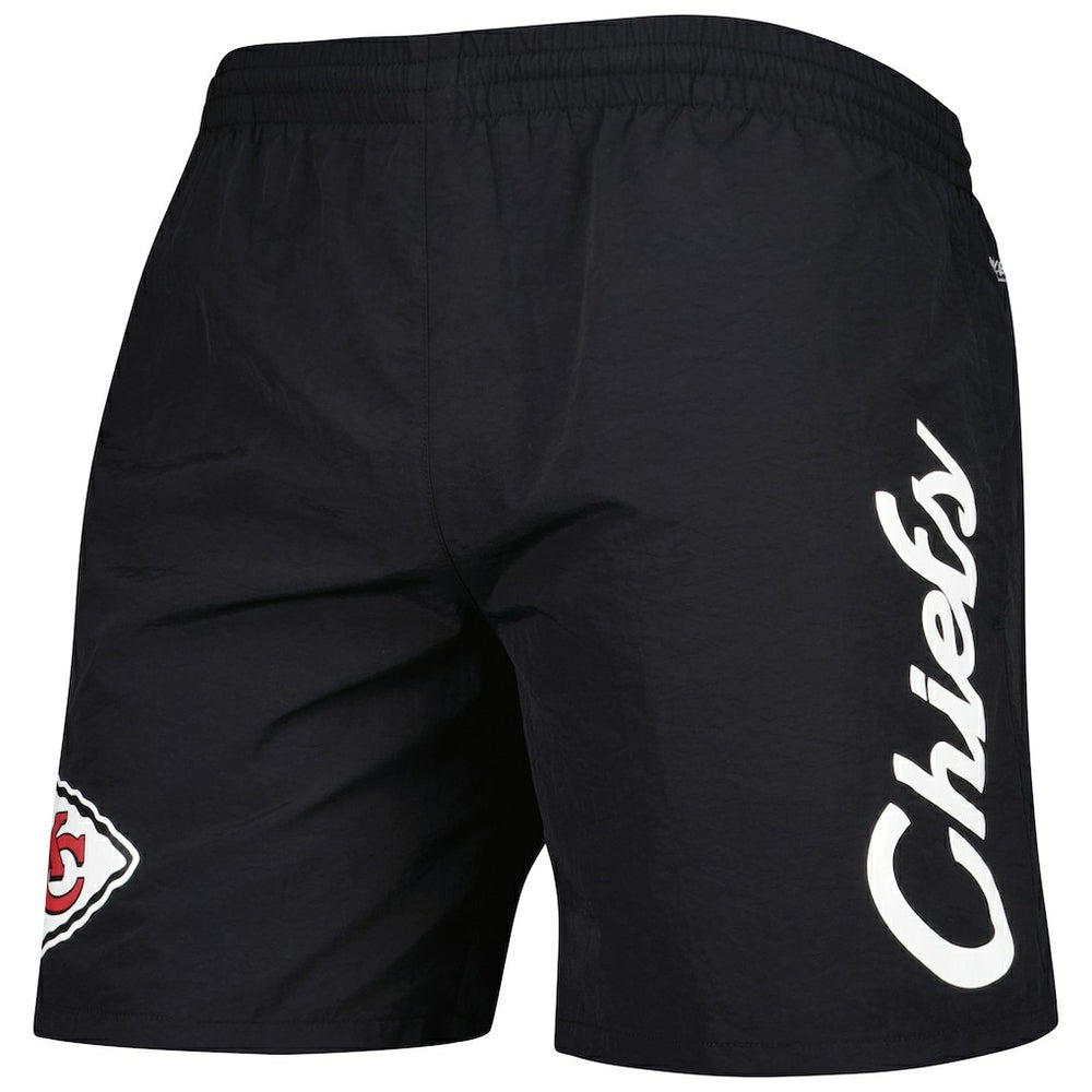 Kansas City Chiefs Team Essentials Nylon Shorts - Black for sale