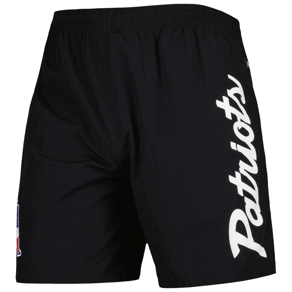 New England Patriots Team Essentials Nylon Shorts - Black on sale