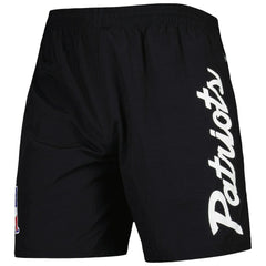 New England Patriots Team Essentials Nylon Shorts - Black on sale