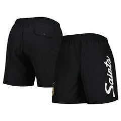 New Orleans Saints Team Essentials Nylon Shorts - Black online