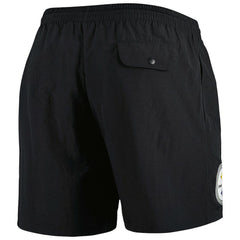 Pittsburgh Steelers Team Essentials Nylon Shorts - Black on sale