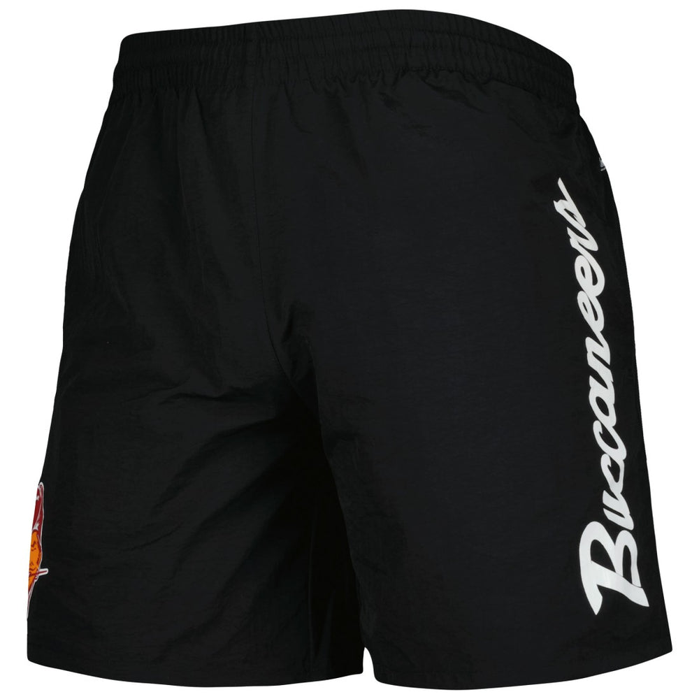 Tampa Bay Buccaneers Team Essentials Nylon Shorts - Black on sale