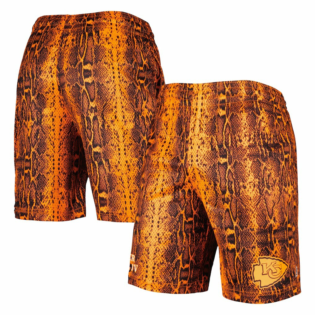 Kansas City Chiefs New Era Summer Pop Shorts - Orange discount