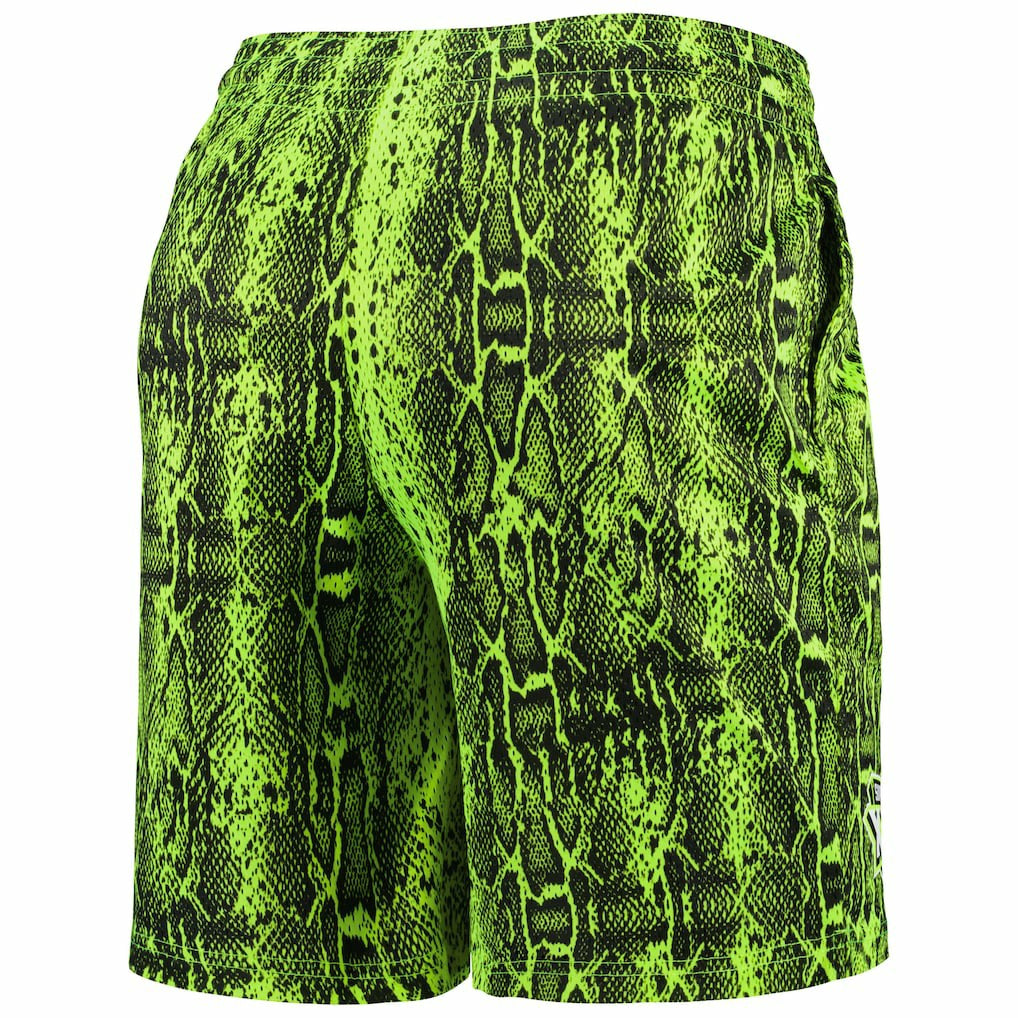 New England Patriots New Era Summer Pop Shorts - Neon Green for sale