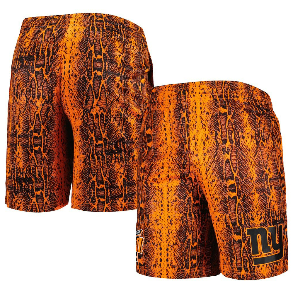 New York Giants New Era Summer Pop Shorts - Orange sale