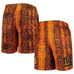 New York Giants New Era Summer Pop Shorts - Orange sale