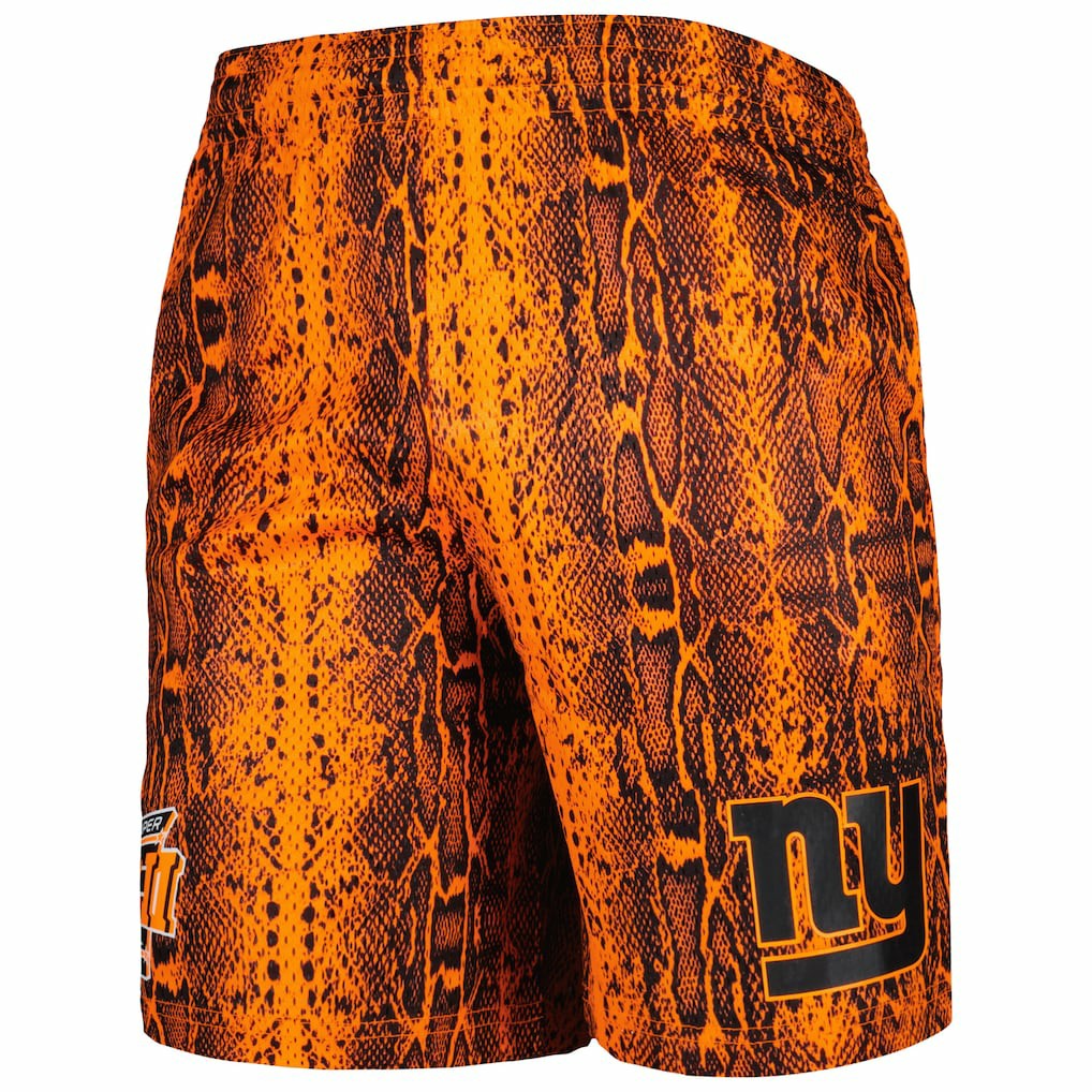 New York Giants New Era Summer Pop Shorts - Orange sale